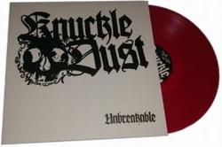 Knuckledust - Unbreakable LP color: clear red vinyl