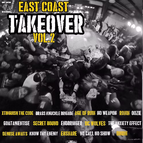 East Coast Takeover VOL2 - Grey Matter Records compilation CD Digipack